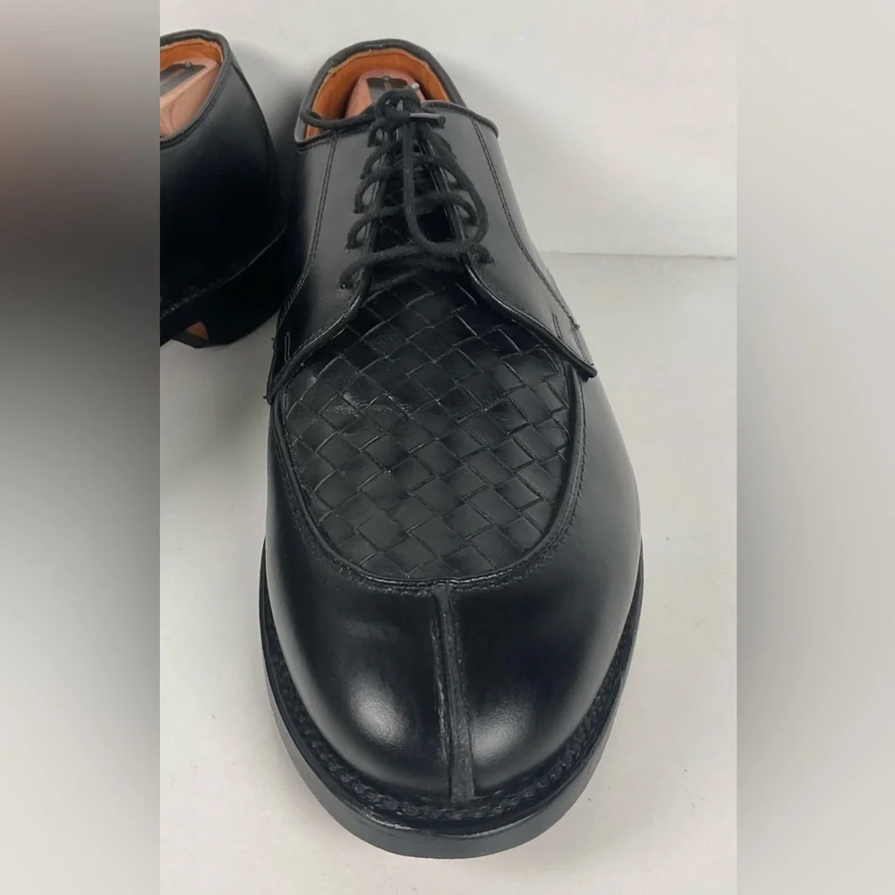 Vintage Allen Edmonds | Hersey Derby Shoes| Basket Weave | Split Toe | Men’s 11
